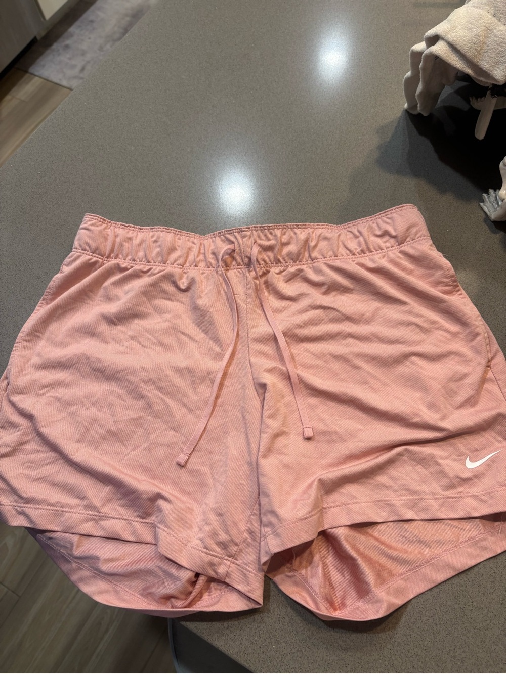 Pink Nike shorts